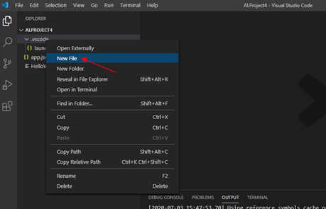 new file report