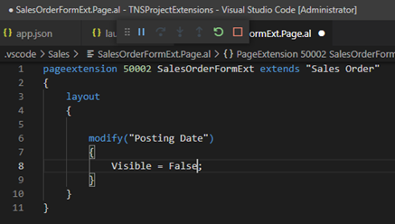 How to make Field Editable & Non-Editable and Visible & Non Visible in D365 BC 4 make non-visible field in d365 bc