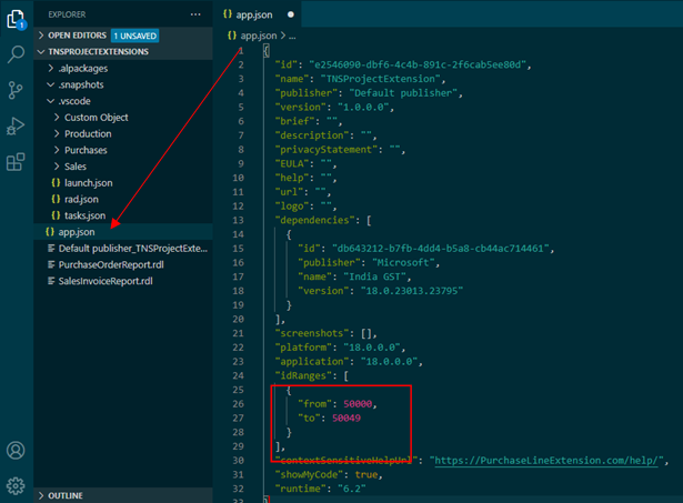 How to define Custom Object Range in AL in D365 BC 1 How to define Custom Object Range in AL in D365 BC