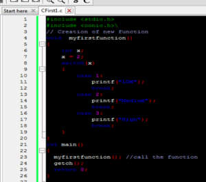 How To Create And Use FUNCTION In C Language