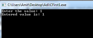 scanf() Use in C Language 5 scanf code output value shown by system
