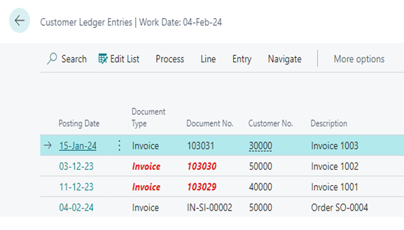 How to Setup Customer Name field in Customer Ledger Entries in D365 BC 6 Customer Name Field in Hide in Business Central