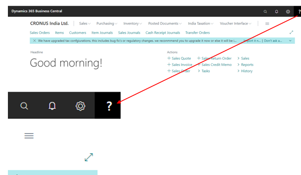 How to Check Version or Built of D365 BC 1 Check Version or Built of D365