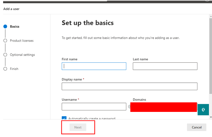 How to Create User in D365 BC SAAS or Online Version 5 add new user detail in microsoft 365 admin centre