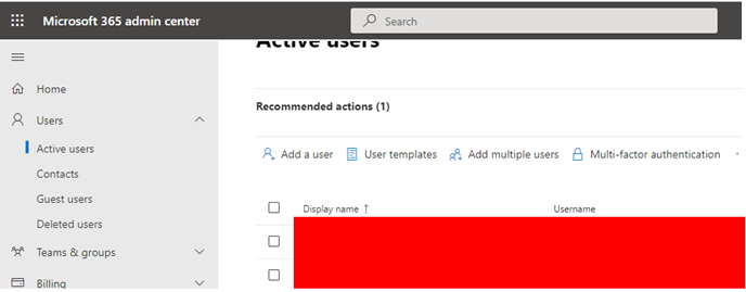 How to Create User in D365 BC SAAS or Online Version 3 microsoft 365 admin center select user