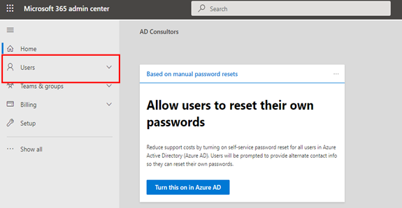 How to Create User in D365 BC SAAS or Online Version 2 select new user in microsoft 365 admin centre