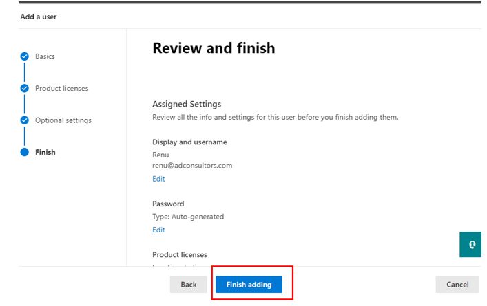 How to Create User in D365 BC SAAS or Online Version 8 user created successfully in dynamics 365