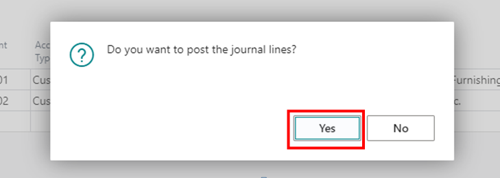 How to Create Cash Receipt Voucher in D365 BC 6 post journal lines for Cash Receipt Voucher