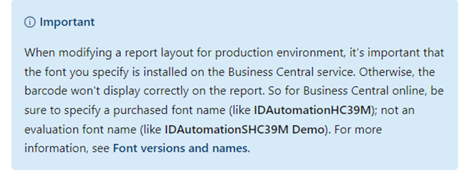 How to Generate Barcode in Business Central 9 Microsoft Instruction For Barcode