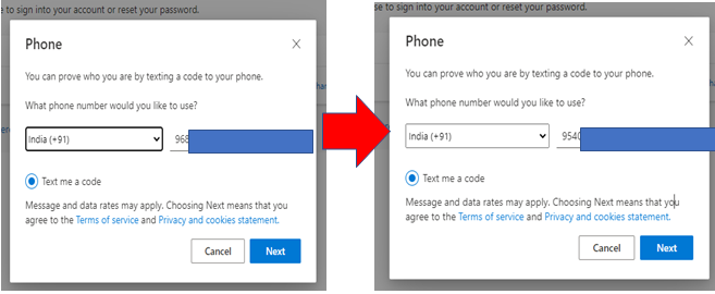 How to Modify Sign-in Method in BC D365 SAAS or Online Version 2 chnage mobile number for sign-in option in d365 bc
