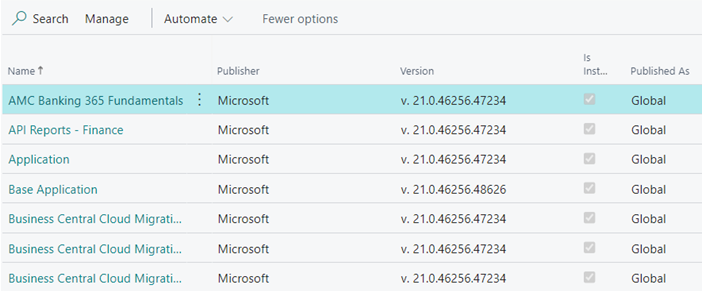 Publish an Extension in Production Environment of D365 BC SAAS Version 6 Production Environment of D365 BC