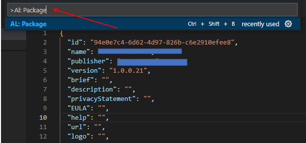 Publish an Extension in Production Environment of D365 BC SAAS Version 4 al package extension