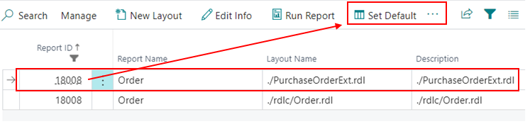 How to Modify the Existing Report Layout in D365 BC 12 List opens, and select the report from that list in d365 bc