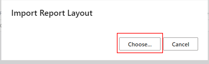 How to Modify the Existing Report Layout in D365 BC 10 import report layout in d365 bc