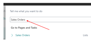 How To Create Sales Order In Business Central D365