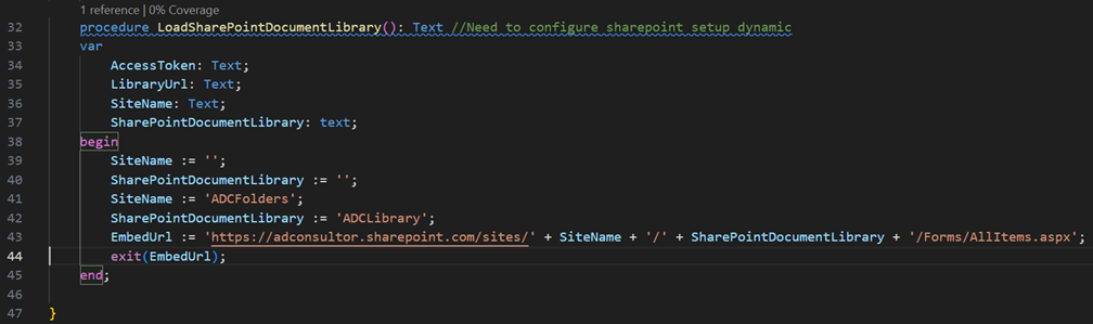 How to Upload Files from D365 BC to SharePoint 3 integrating Microsoft SharePoint with Microsoft D365 Business Central 3